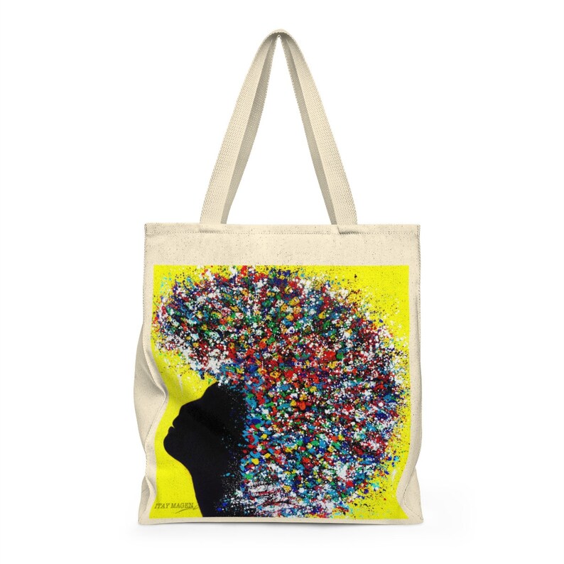 Canvas tote bag by Itay Magen