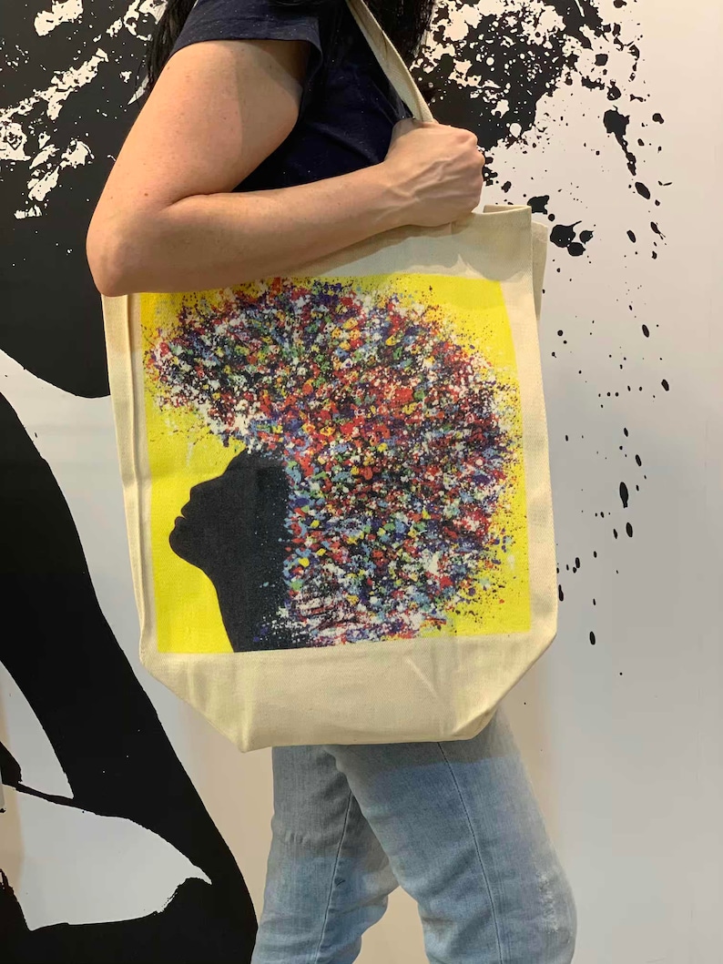 Canvas tote bag by Itay Magen