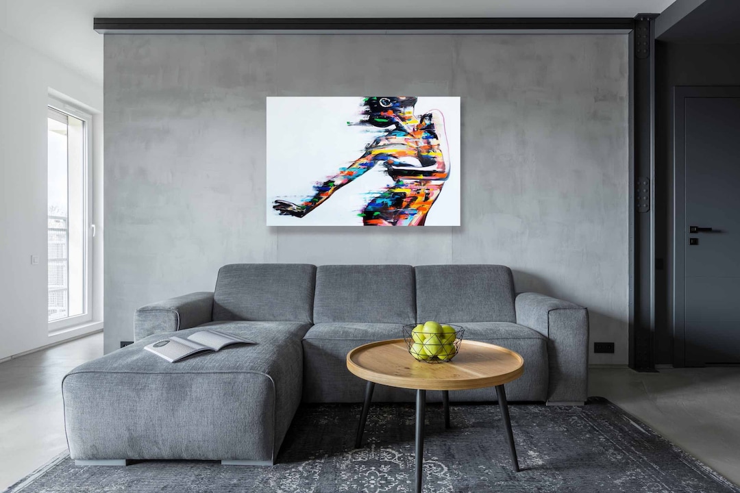 Bedroom Decor, Canvas Print, Bedroom Wall Art, Modern Wall Art, Unique ...
