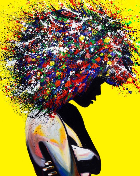 Black art paintings deals