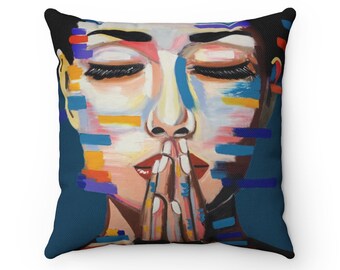 Square Throw Pillow Art by Itay Magen, Decorative Pillow, 14 x 14, 16 x 16, 18 X 18, 20 X 20