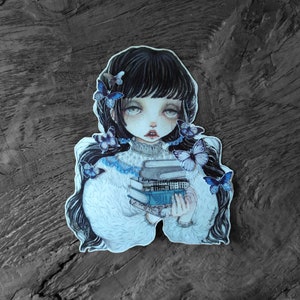 Sticker Poupée littérature livres étude