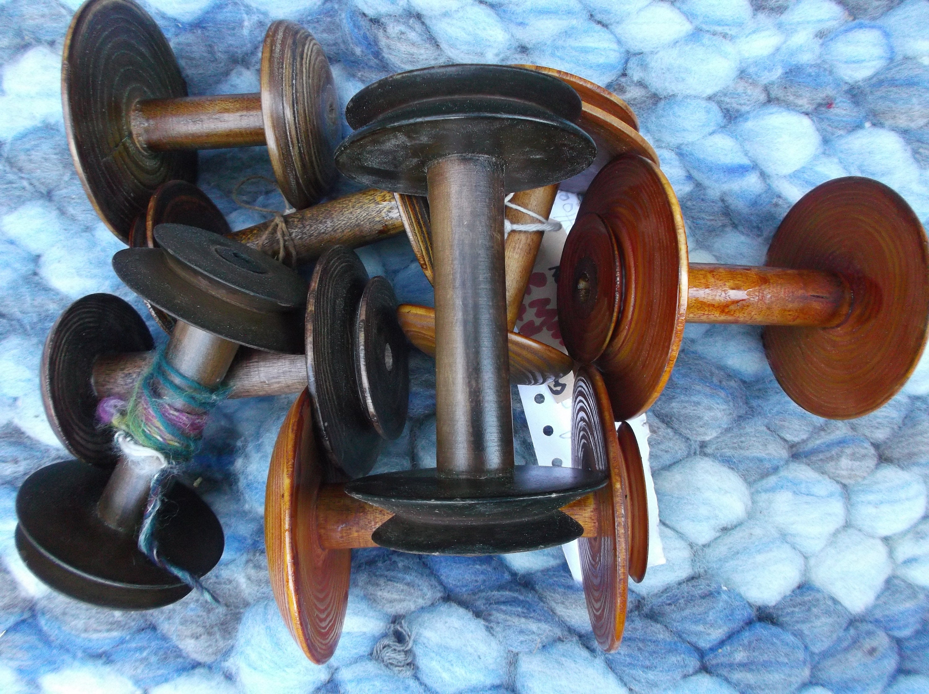 Custom Made Spinning Wheel Bobbins Etsy UK
