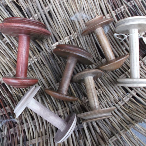 Custom Made Spinning Wheel Bobbins