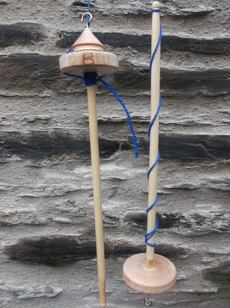 New Style 2019 Spalted Beech Lace Weight 21 gram Drop spindle spindle kit