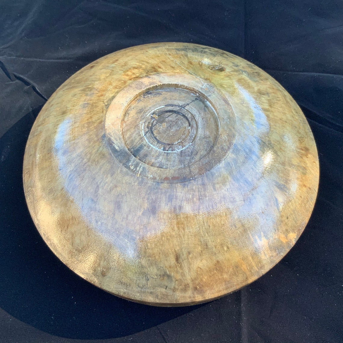 Chinese Tallow Bowl Hand Turned Chinese Tallow Wood Bowl Etsy