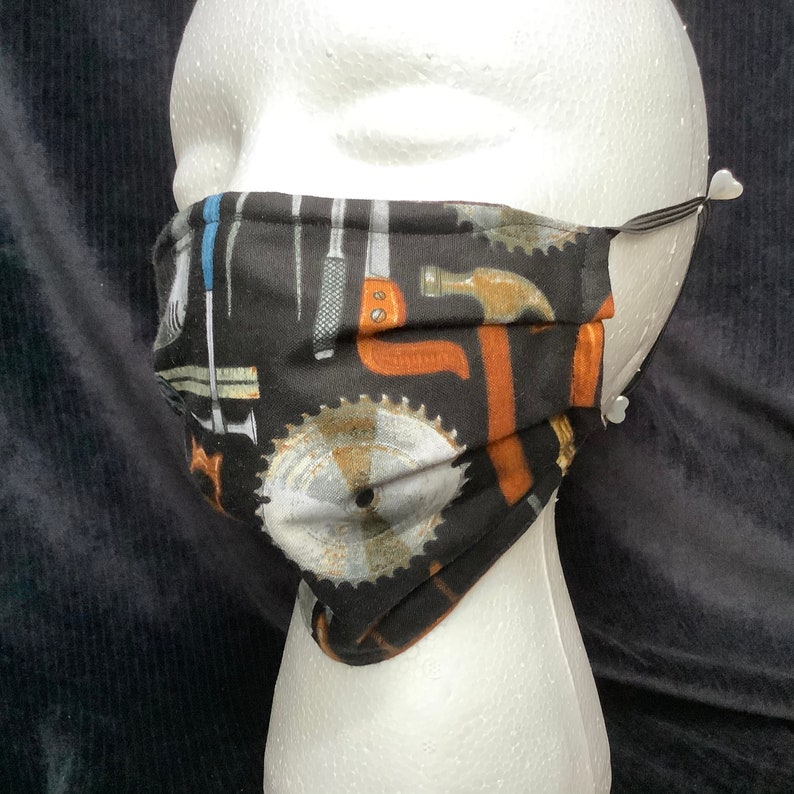 Tool Face Mask Handmade Reversible Tool Belt Handyman Etsy