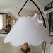 Ruban Dentelle Blanche à Bord Festonné - 4,6 Mètres X 1,3 Cm - Polyester - Pour Couture Et Déco