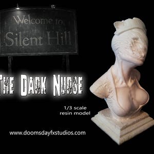 Silent Hill Dark Nurse Collectible Figure Model Resin Cast