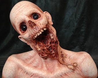 Biohazard Zombie Bust Prop