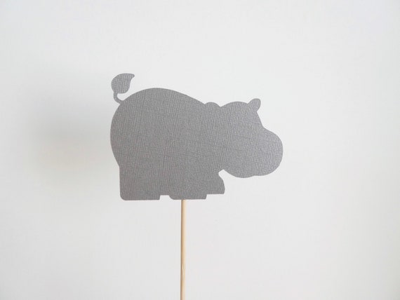 Pics Animaux De La Jungle Savane Decoration De Table Etsy