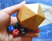 Handmade Dice Soap wit mystery dice Inside –Christmas gift, stocking gift, Novelty, Parody, critical hit