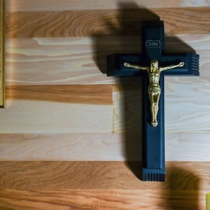 Vintage Crucifix, Wall Crucifix For Home, Wood Crucifix, Vintage Wall Crucifix, Christian Wall Art, Religious Wall Art, Vintage Alter Set