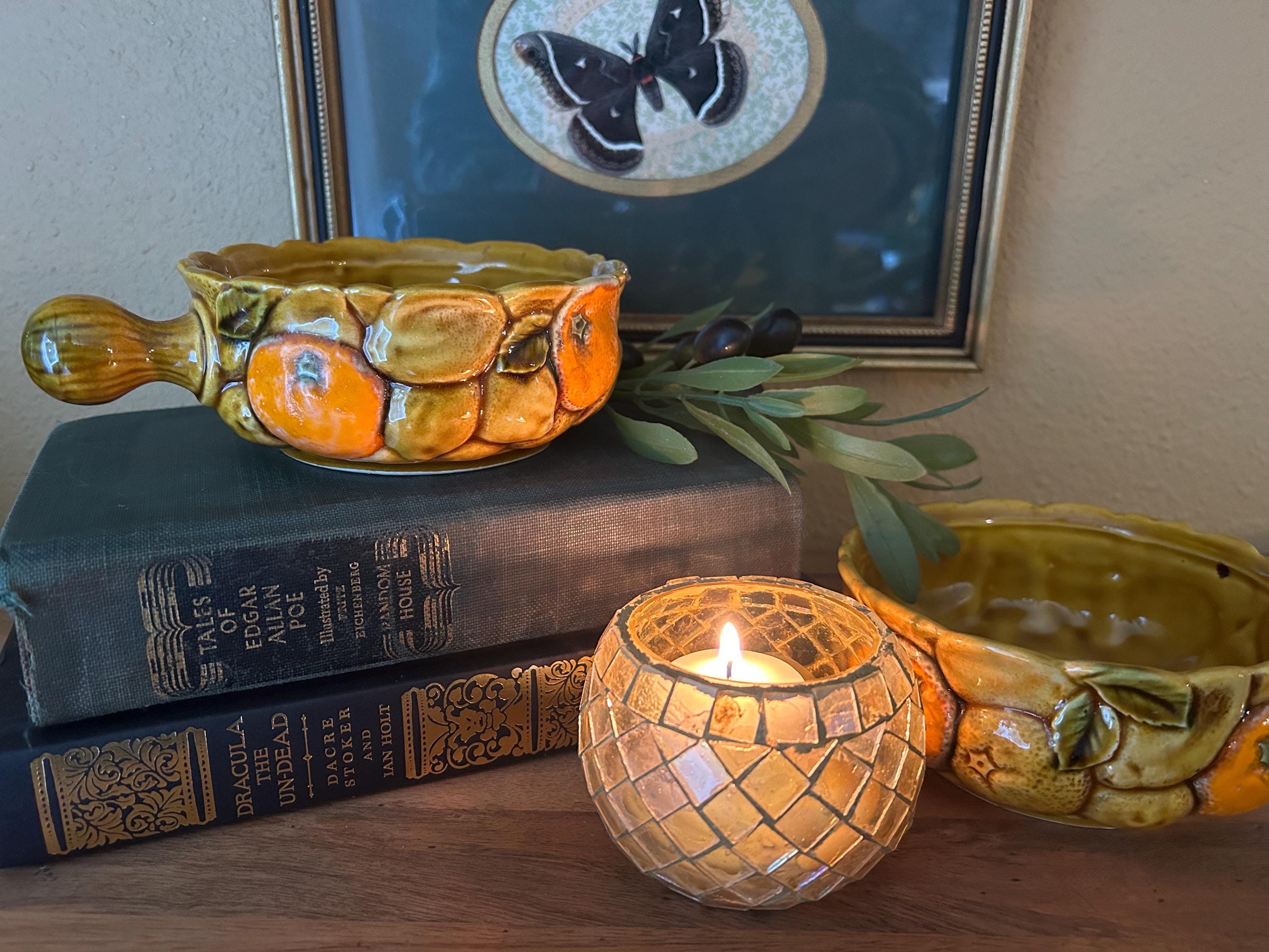 INARCO 皿 Vintage Porcelain Egg Vase INARCO HandPainted Japan Floral Signed