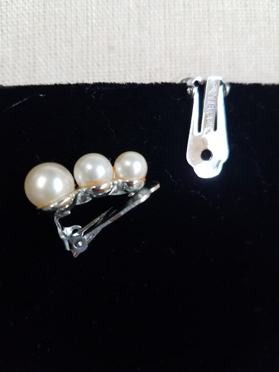 Vintage faux pearls, Vintage Wedding Jewelry , Vi… - image 6