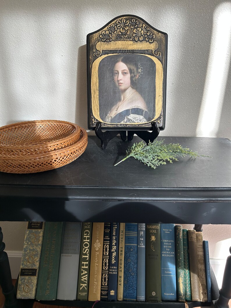 Victorian Wall Art Handmade Wall Decor Cottagecore Art Etsy