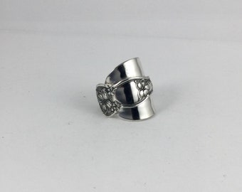 Anillo de cuchara silverplate tamaño 6 - 10 # 4336