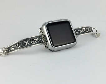 38mm - 40mm - 41mm /Series 10/11 - 42mm  iWatch Band - Size 6 1/2 inches - Womens iWatch Band- # 11891