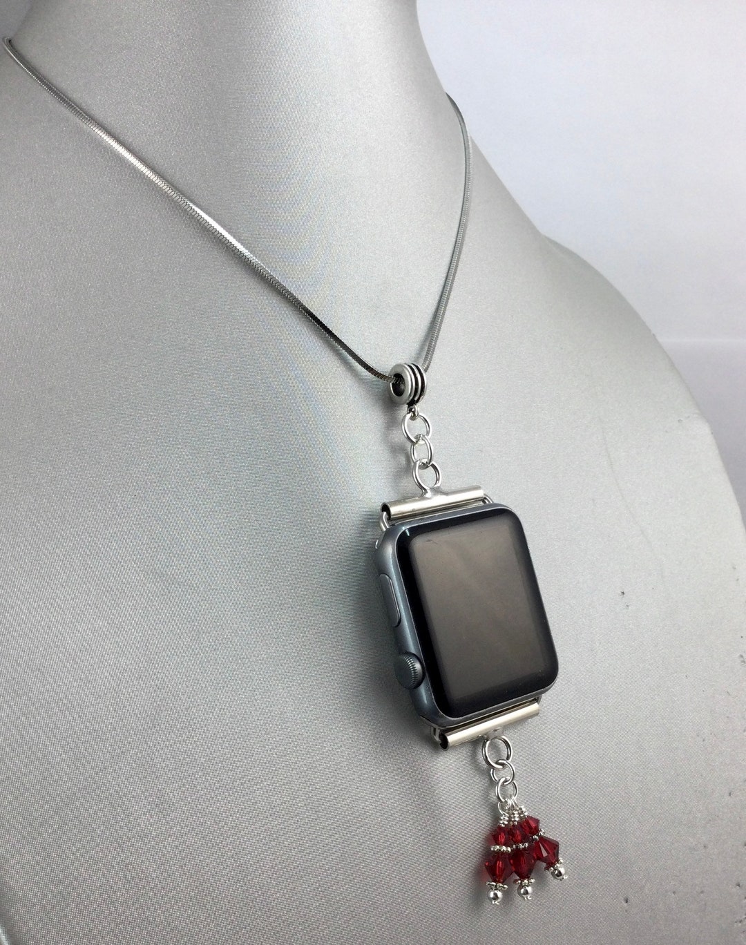 42mm 44mm Iwatch Necklace Apple Watch Chain 4880 Etsy