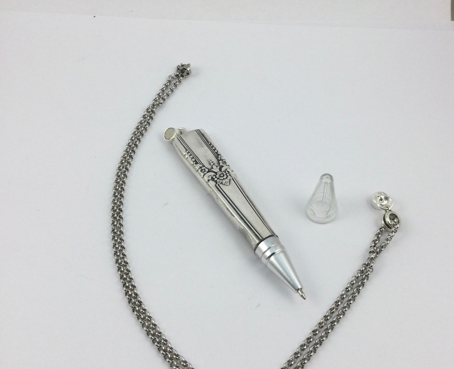 Detachable Ink Pen Necklace Pen Necklace 5537 Etsy