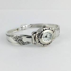 Spoon Handle Watch - Size 7 1/4 inches - Flatware Wrist Watch - # 10303