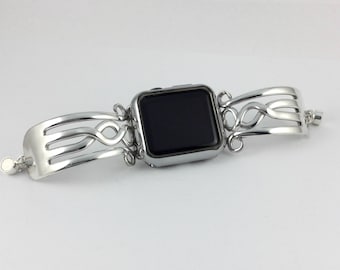 Correa para iWatch de 38 mm, 40 mm y 41 mm / Serie 10/11 - 42 mm - Tamaño 7 pulgadas - Correas para iWatch para mujer - N.° 11313