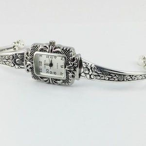 Vintage Style Wrist Watch - Size 7 inches - # 11691 - Spoon Handle Watch