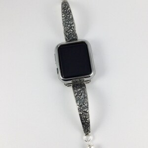 38mm 40mm 41mm iWatch Band Size 6 3/4 inches Womens iWatch Strap 7786 image 4