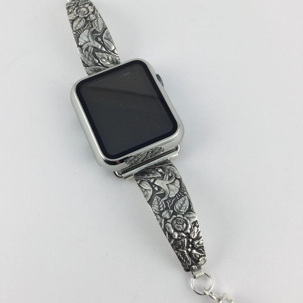 42mm - 44mm - 45mm - 49mm / Series 10/11 - 46mm iWatch Band - Size 6 3/4 inches - iWatch Bling - # 11344