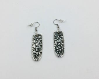 Spoon Handle Ear Rings - Flatware Jewelry - # 11757