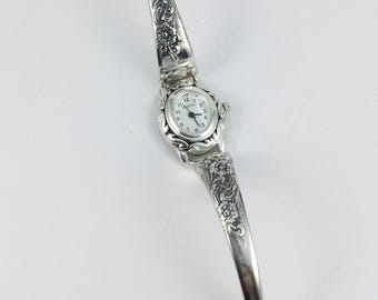 Spoon Handle Watch - Size 7 1/2 inches - Silver Watch Band - # 12125