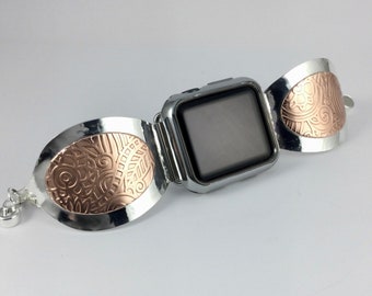 38mm - 40mm - 41mm / Series 10 - 42mm iWatch Band - Size 7 1/4 inches - Series 1-2-3-4 iWatch Band - # 7539