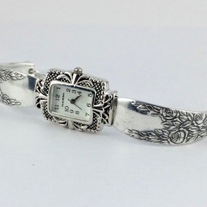 Spoon Handle Watch - Size 6 3/4 inches - Flatware Watch - # 10525