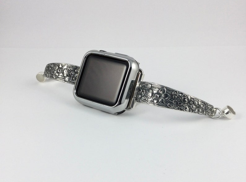 38mm 40mm 41mm iWatch Band Size 6 3/4 inches Womens iWatch Strap 7786 image 5