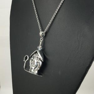 Flatware Jewelry - Birdhouse Necklace - # 9492