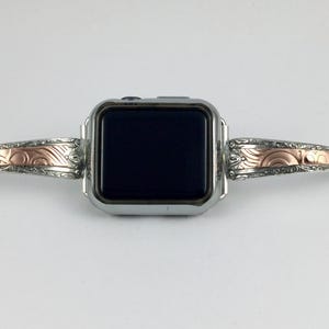 38mm - 40mm - 41mm / Series 10 - 42mm iWatch Band - Size 6 3/4 inches - Metal iWatch Band - # 10322