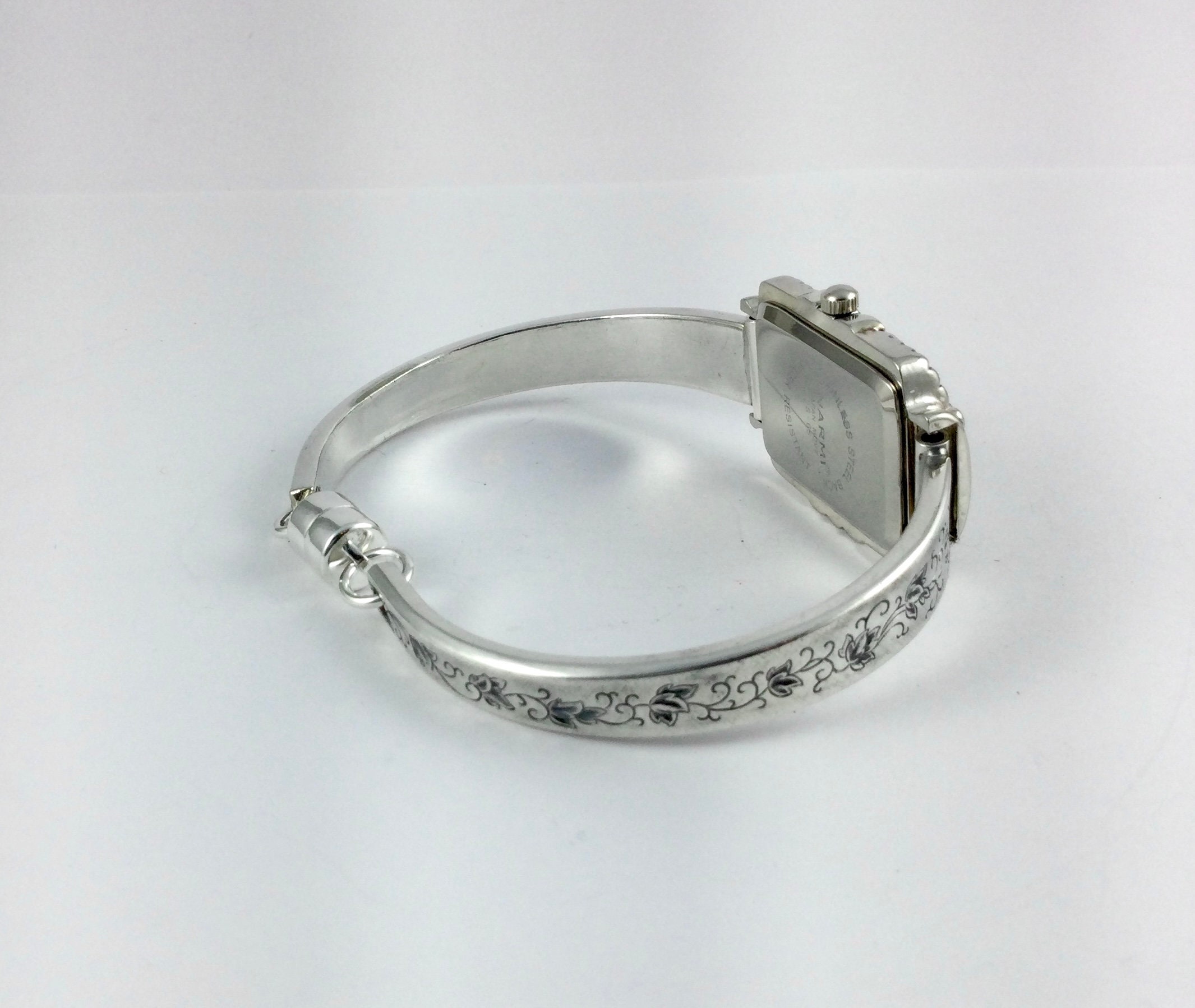 Vintage Spoon Handle Silver Watch Silver Spoon Watch Lady Helen - Fenimore Farm main image 2