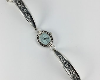 Spoon Handle Watch - Size 6 3/4 Inches - Vintage Style Wrist Watch - # 8324