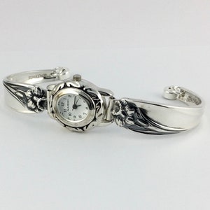 Spoon Handle Watch - Size 7 1/4 inches - Flatware Watch - # 10223