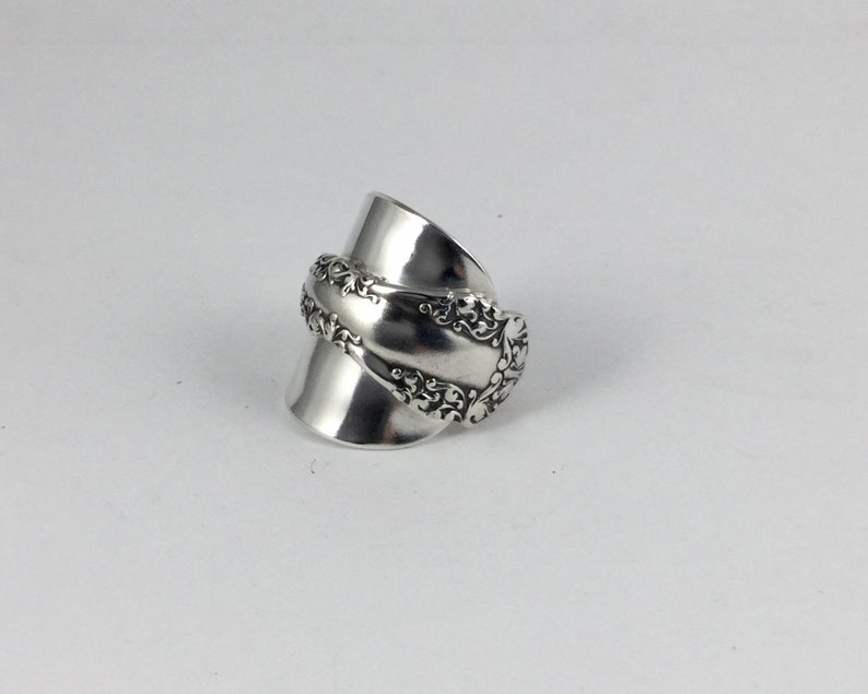 Spoon Ring #3917 Size 6 to 10 Silverware Jewelry