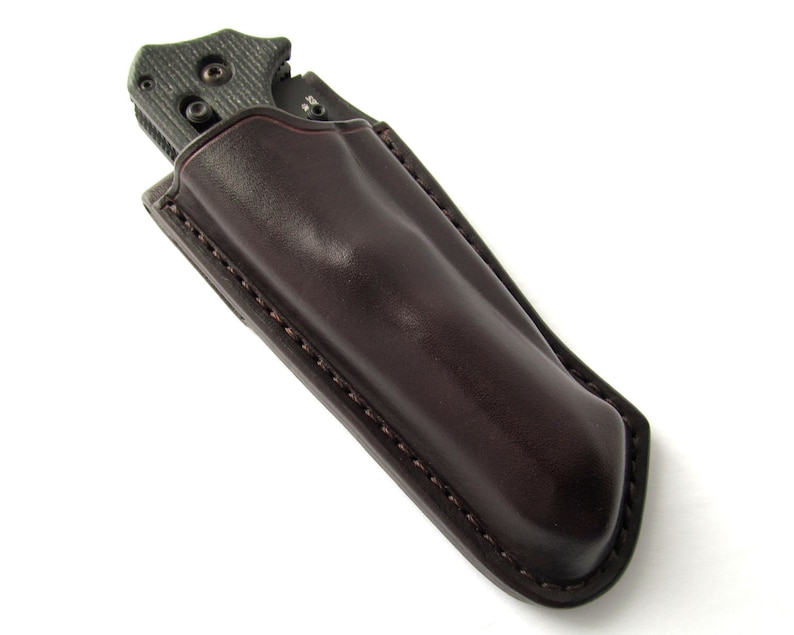 Custom Leather Sheath For Large Folding Knife or Multitool Etsy