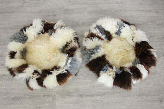 Sheepskin Cat bed | Sheepskin Dog bed | Cat Pouf | Dog Pouf | Sheepskin Cat Mat | Dog Mat | Pet Bed | Fur Pet Bed