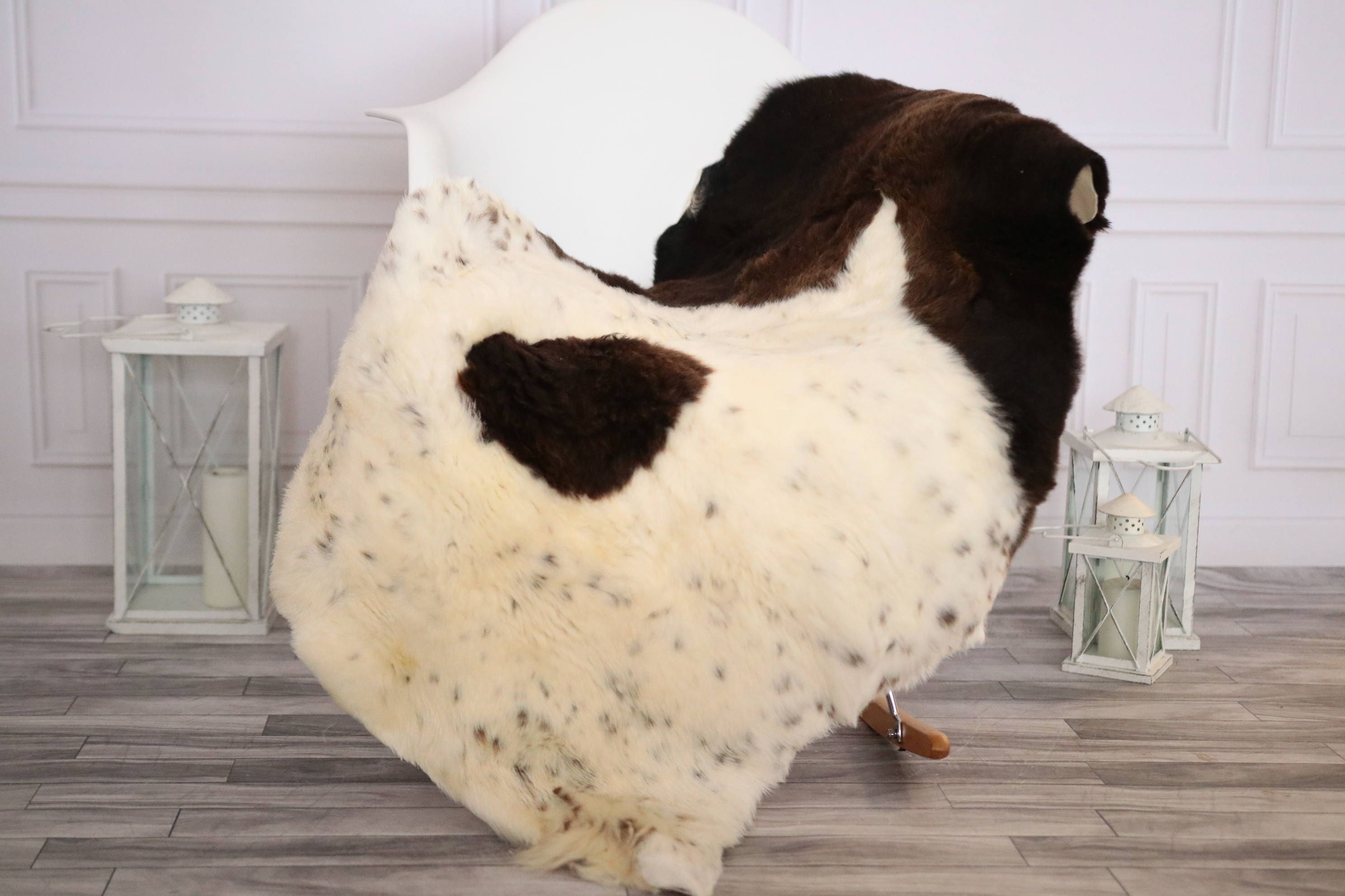 Sheepskin Rug Real Sheepskin Rug Shaggy Rug Scandinavian Rug