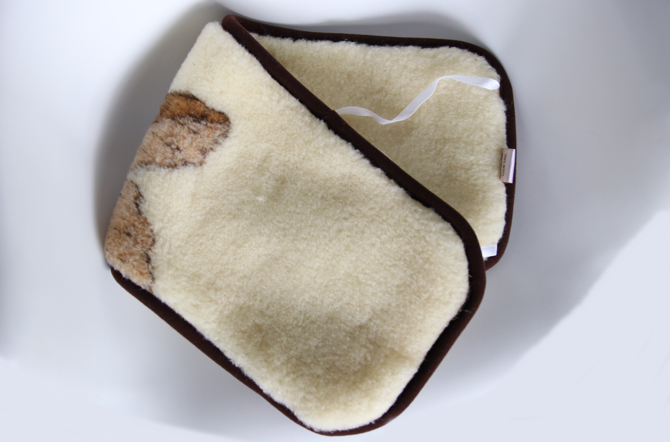 Natural Merino wool Kidney Warmer Medical Merino Belt Sciatica Belt