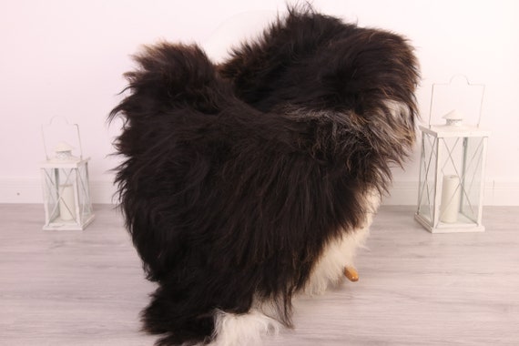 Real Icelandic Sheepskin Rug Scandinavian Decor Sofa Sheepskin throw Chair Cover Natural Sheep Skin Rugs Brown Blanket Fur Rug #kefisl22
