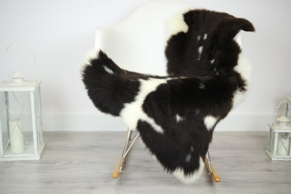 Sheepskin Rug | Real Sheepskin Rug | Shaggy Rug | Chair Cover | Sheepskin Throw | brown Sheepskin | Home Decor | #JAC25