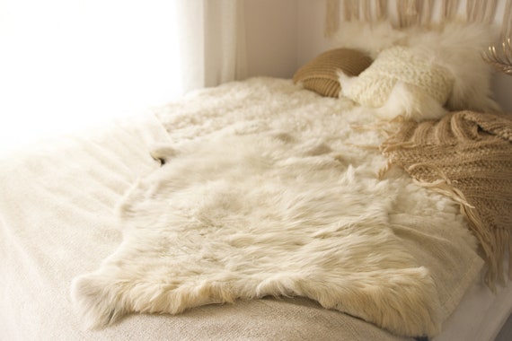 Real Sheepskin Rug Shaggy Rug Chair Cover Sheepskin Throw Sheep Skin Ivory Black Sheepskin Scandinavian Home Decor Rugs #Roz9