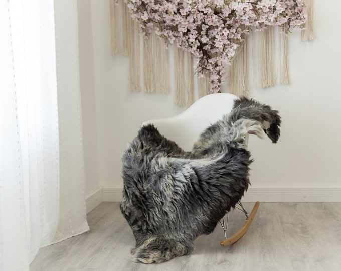 Real Sheepskin Rug Shaggy Rug Chair Cover Sheepskin Throw Sheep Skin Ivory Gray Sheepskin Home Decor Rugs #Gut44