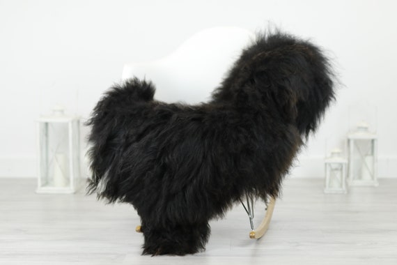 Real Icelandic Sheepskin Rug Scandinavian Decor Sofa Sheepskin throw Chair Cover Natural Sheep Skin Rugs Brown Blanket Fur Rug #Babisl40