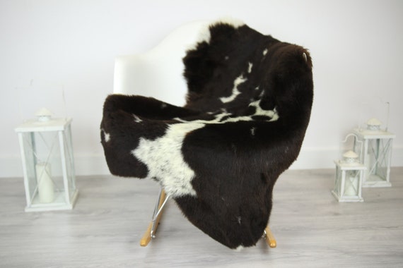 Sheepskin Rug | Real Sheepskin Rug | Shaggy Rug | Chair Cover | Sheepskin Throw | Brown Sheepskin | Home Decor | #JAC19